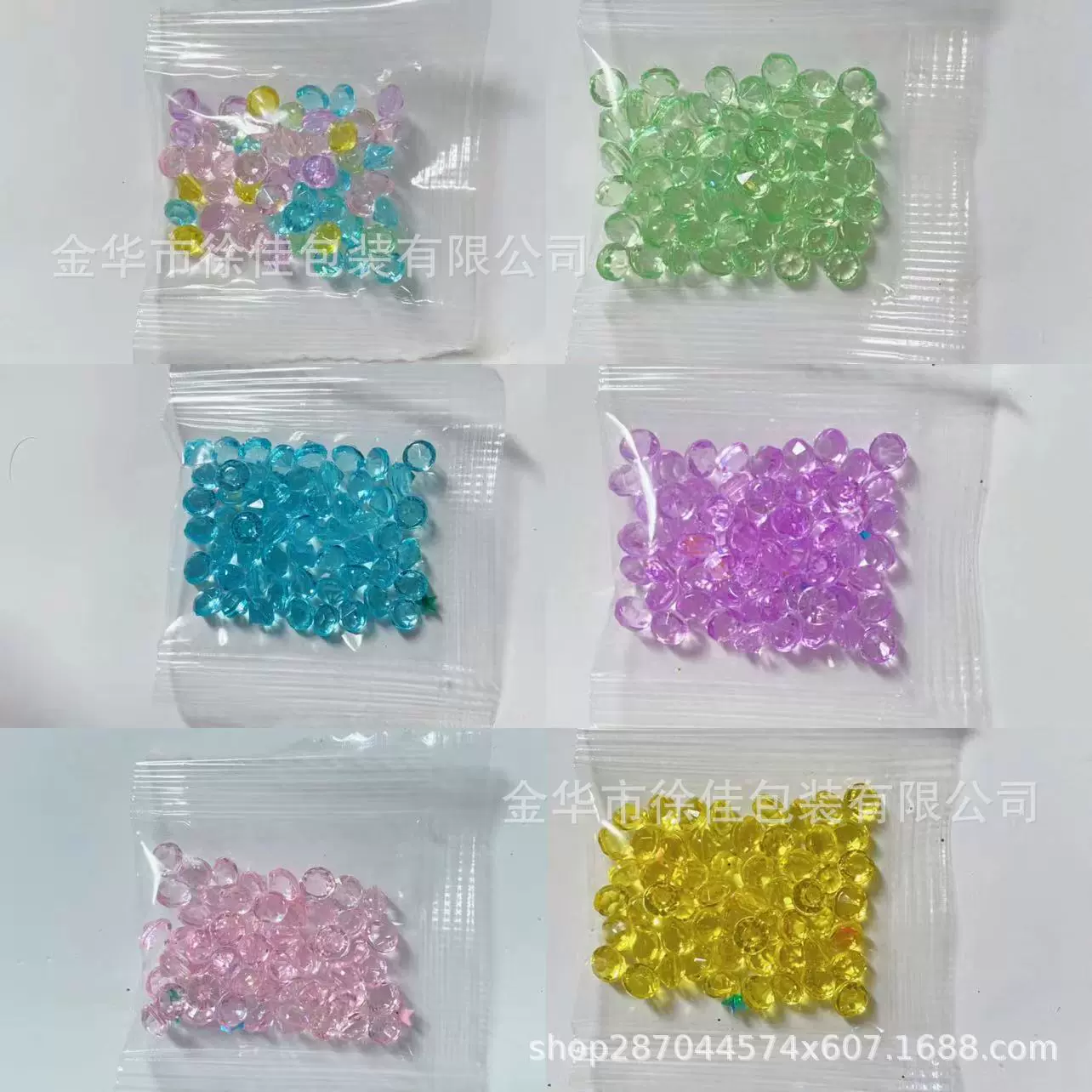 袋装软陶材料包纳米胶水果片糖果粒奶油胶粘土流麻配件亚克力散珠