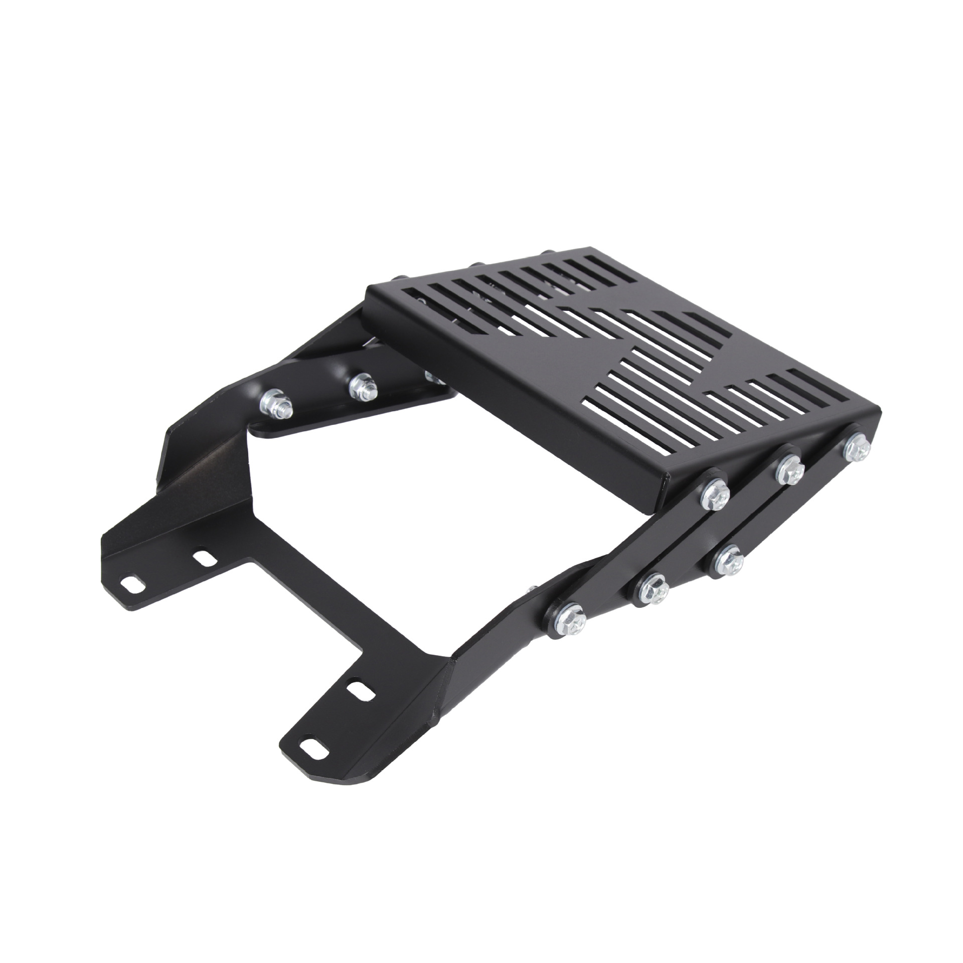 Para la motocicleta Y16 M-type deslizante portador de cola portador telescópico portador de cola de acero al carbono negro