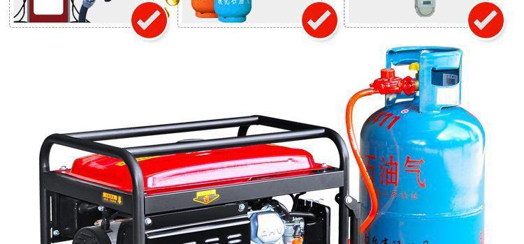 Gasoline generator 220V single-phase 3kw/5kw/6KW/8KW/10kw/12KW three-phase 380V wholesale
