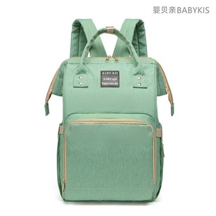 2019 New Korean style multi-functional mummy bag backpack waterproof maternal and infant bag Fashion Women's bag backpack factory wholesale