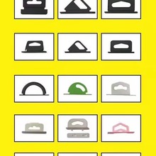 批发立体挂钩 PP材质飞机口彩盒胶合塑料一系列挂钩 塑料飞机孔挂