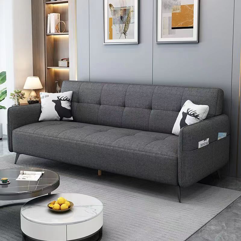 Dark gray [cotton and linen]