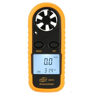 Мастер ставок GM816 Цифровой показатель скорости ветра Измерение скорости ветра/воздух -кондиционирование вентиляционного воздуха анемометр скорости ветра измерения ветра