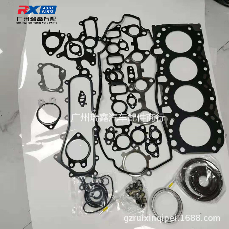 Venta al por mayor de alta calidad kit de reparación 04111-0L101 adecuado para Toyota pickup HELAX 1KD kit de reparación del motor