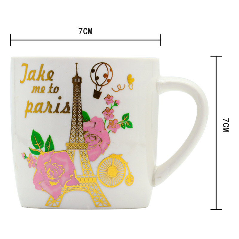 埃菲尔铁塔咖啡杯套装