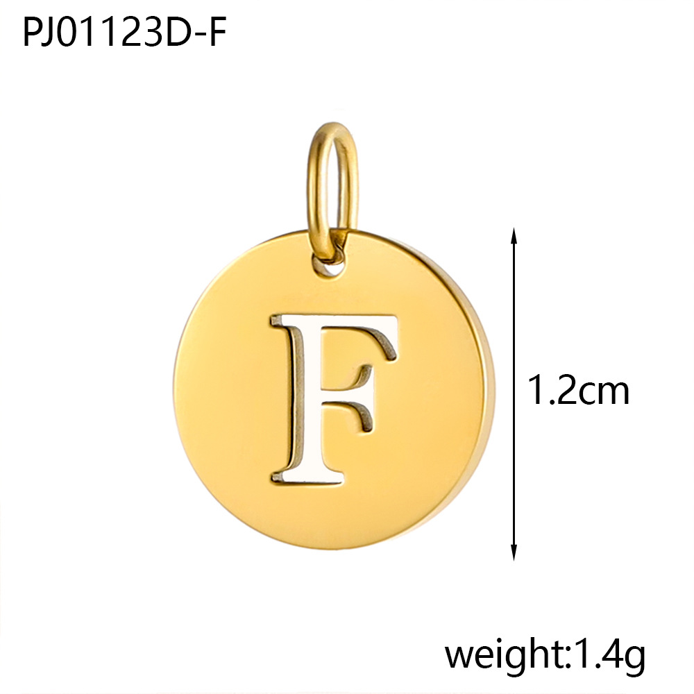 4g Weight Pendant Jewelry Making Type DIY Ornament Accessories Classification 1 Piece Quantity 304 Stainless Steel Material Letter Pattern All Seasons Season Polished Finish Plating Design Retro, Classic Style Style 1 Piece 304 Stainless Steel Letter Polished Pendant DIY Ornament Accessories 7