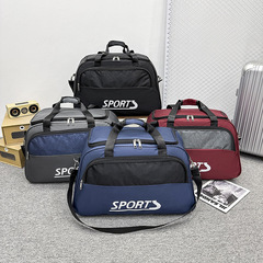 New 2023 Autumn Sports Fitness Bag for Men, Hand-held Business Trip Luggage Bag, Korean Style Casual Crossbody Bag for Short Trips