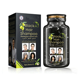 �羳����Black Hair Shampooһ֧��ϴ�lˮֲ���ɫ�w�װl����Ⱦ