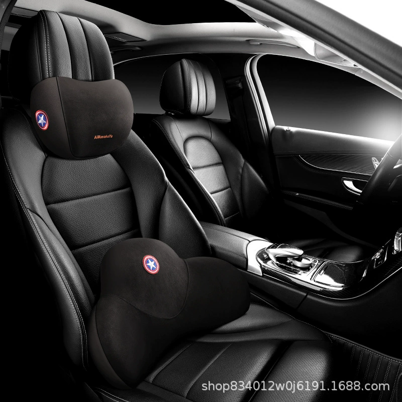 Украшение Dream Emperor Пятизвездочный подголовник из пены с эффектом памяти Подушка для шеи Высококачественный салон автомобиля Сиденье из пены с эффектом памяти Автомобильный Поясничный костюм