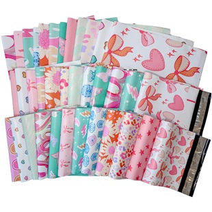 Colorful Express Bag New Material Pink Packaging Bag Factory Wholesale Thickened Waterproof Fixed Clothing Logistics Packaging Bag