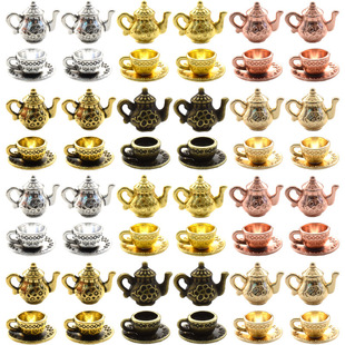 Retro metal accessory, accessories, coffee teapot, pendant, Amazon