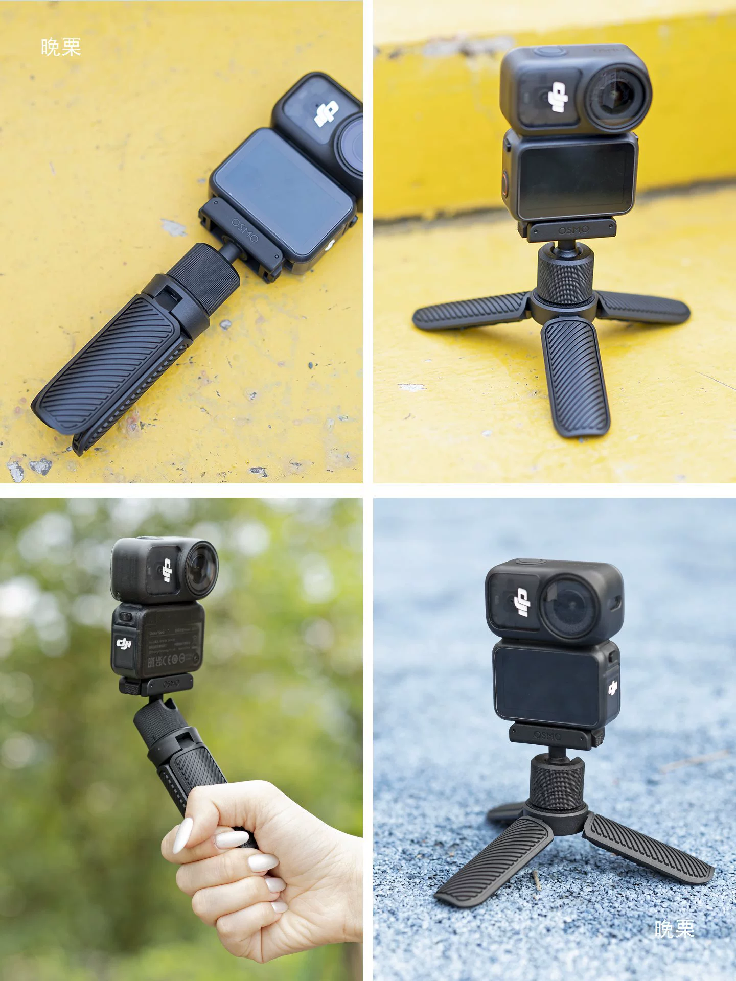 DJI, совместимая трубка, штатив, спортивная ручная телескопическая камера с аксессуарами