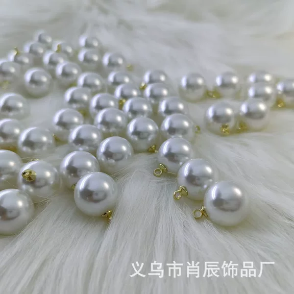 Yiwu Factory Wholesale High-Gloss Imitation Pearl Accessories Handmade DIY Materials Gift Accessories Exquisite Necklace