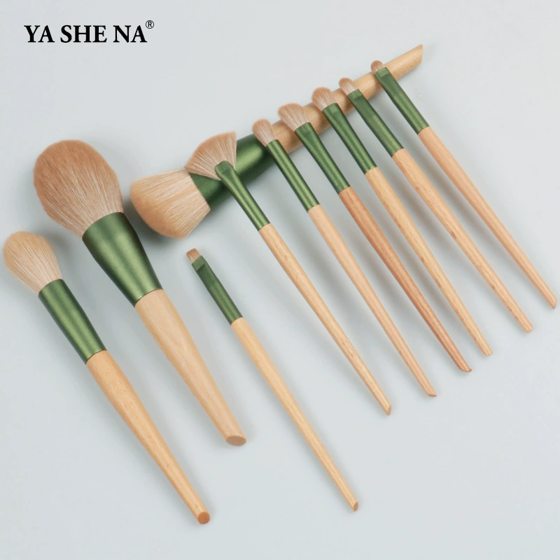 Кисть, румяна для лица, новая коллекция, 10 предметов, полный набор