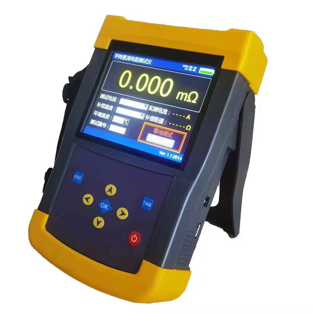 Ручной тестер сопротивления постоянного тока тестер сопротивления