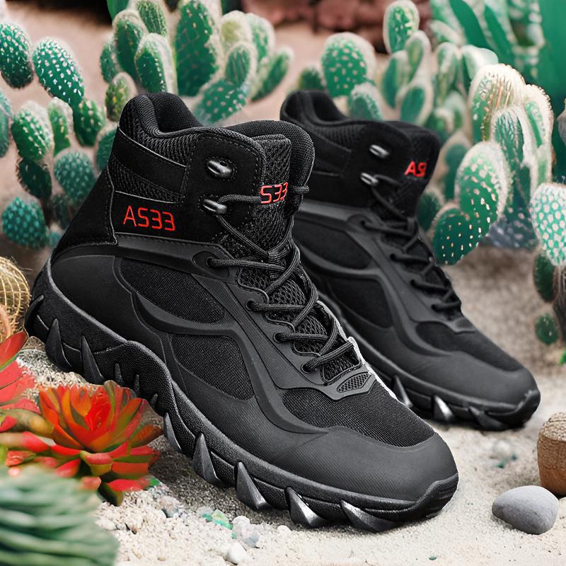 厂家直销大码外贸户外旅游希音速卖通独立站低帮户外徒步战术军靴
