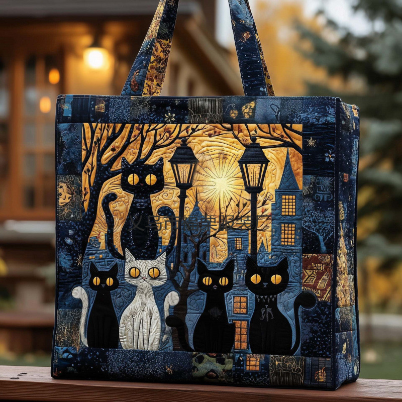 2026 Cross-Border Independent Station Amazon New 3D Digital Print Halloween Tote Bag Commuting Casual Cotton Bag 2026 Cross-Border Independent Station Amazon New 3D Digital Print Halloween Tote Bag Commuting Casual Cotton Bag