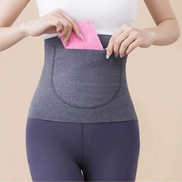 Keep warm waist belt, velvet cold-proof umbilical bandage for adults