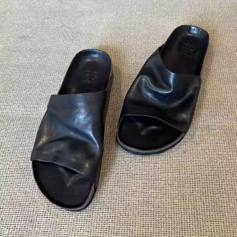 Guyunjia·Lazy and Classy丨2025 Boken Slippers Women's Summer Outer Wear Thick-Soled Non-Slip Sandals Lazy Shoes Guyunjia·Lazy and Classy丨2025 Boken Slippers Women's Summer Outer Wear Thick-Soled Non-Slip Sandals Lazy Shoes