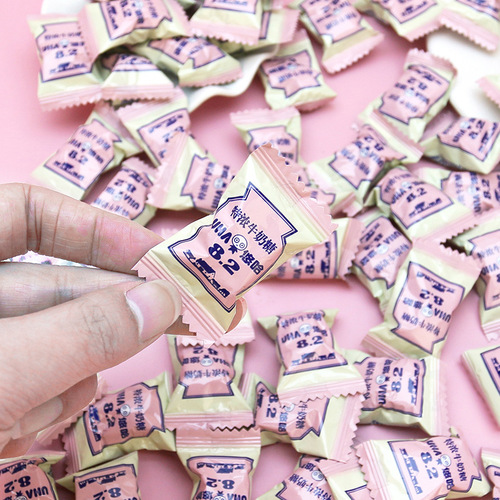 UHA Thick Milk Candy Bulk Original 500g Wedding Engagement Sugar Candy Hard Candy Children Snacks Wholesale