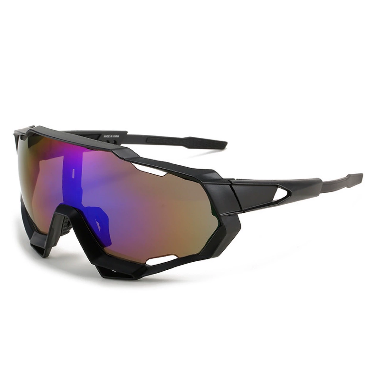 Приграничные Мужские Велосипедные Очки Красочные солнцезащитные очки Большие солнцезащитные очки Велосипед Ветер Солнцезащитные очки 98D50