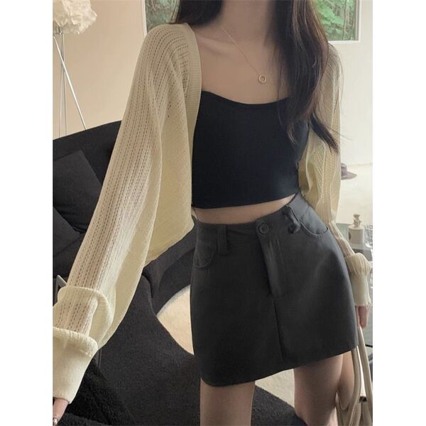 Knitted long-sleeve