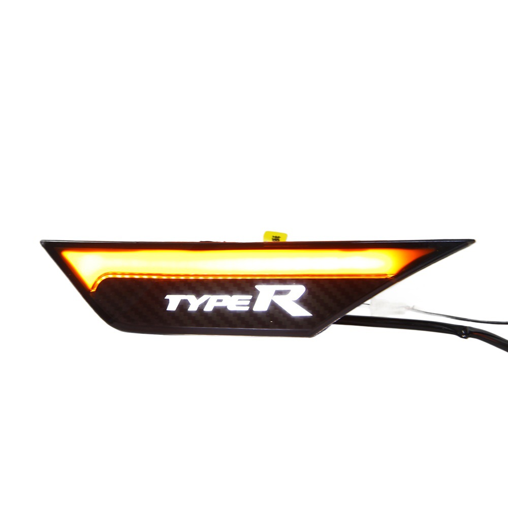 Aplicable a 16-21 luz lateral cívica modificado señal de giro lateral typer guardabarros Luz