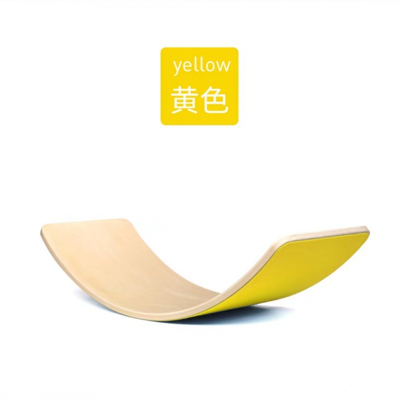 Weiweihu Children's Board de equilibrio de entrenamiento de integración sensorial de madera Coordinación mano-ojo Ejercicio de jardín de infantes Yoga Baby Smart Board