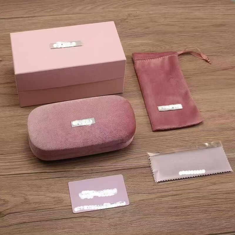 Manufacturer Supplies Set of Glasses Cases, Fine Velvet Fabric in Stock, Logo Glasses Set Packaging Box