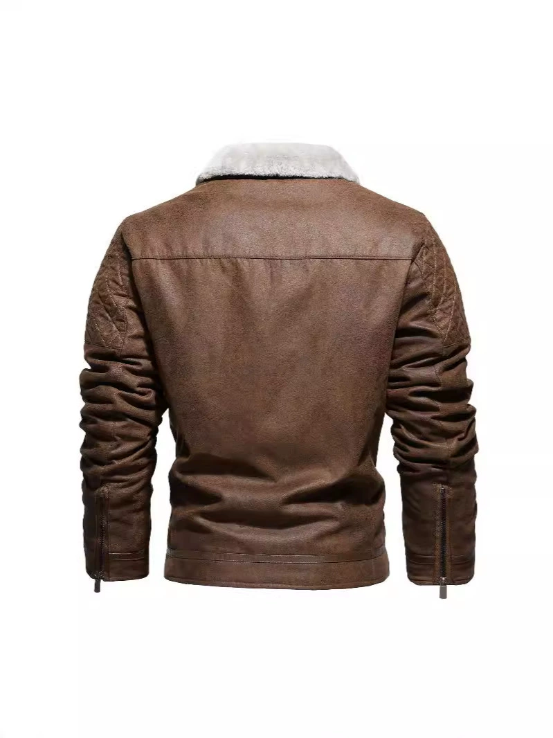 Демисезонное бархатное пальто, (трансграничная торговля), slim fit