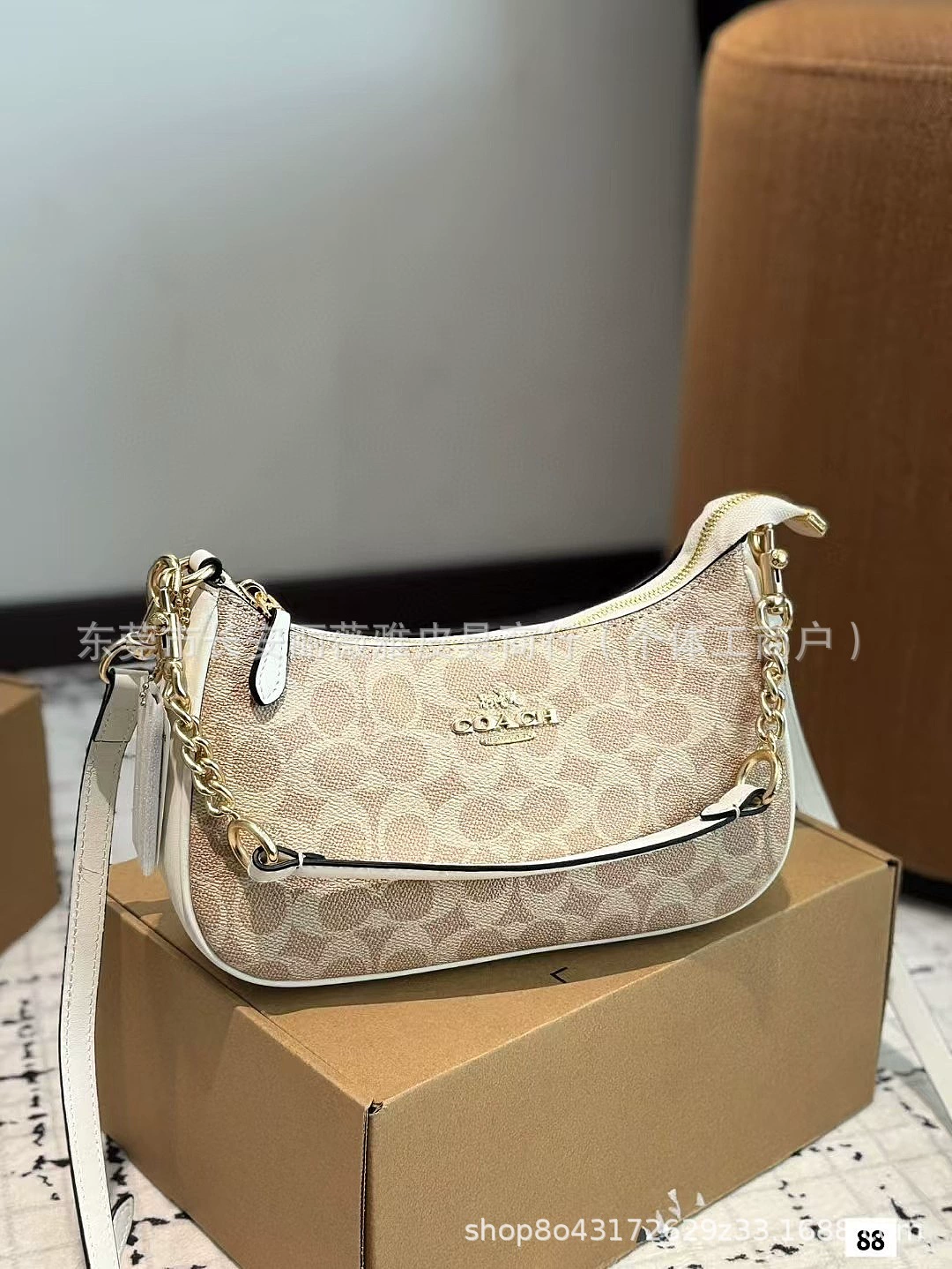 One-Shoulder Classic Bag, chain strap handheld, universal style, multiple colors