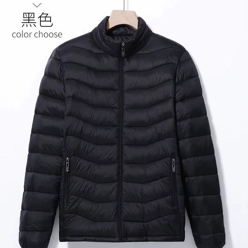 Весенние новинки: мужская хлопковая куртка с воротником-стойкой, толстая, легкая, повседневная, универсальная, больших размеров, прямые продажи от производителя мужской одежды.