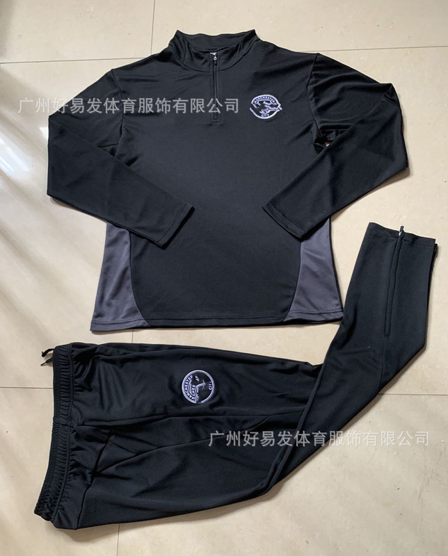 25长袖半拉足球训练皇马阿森纳曼城巴西阿根廷德国马赛长袖套装|undefined