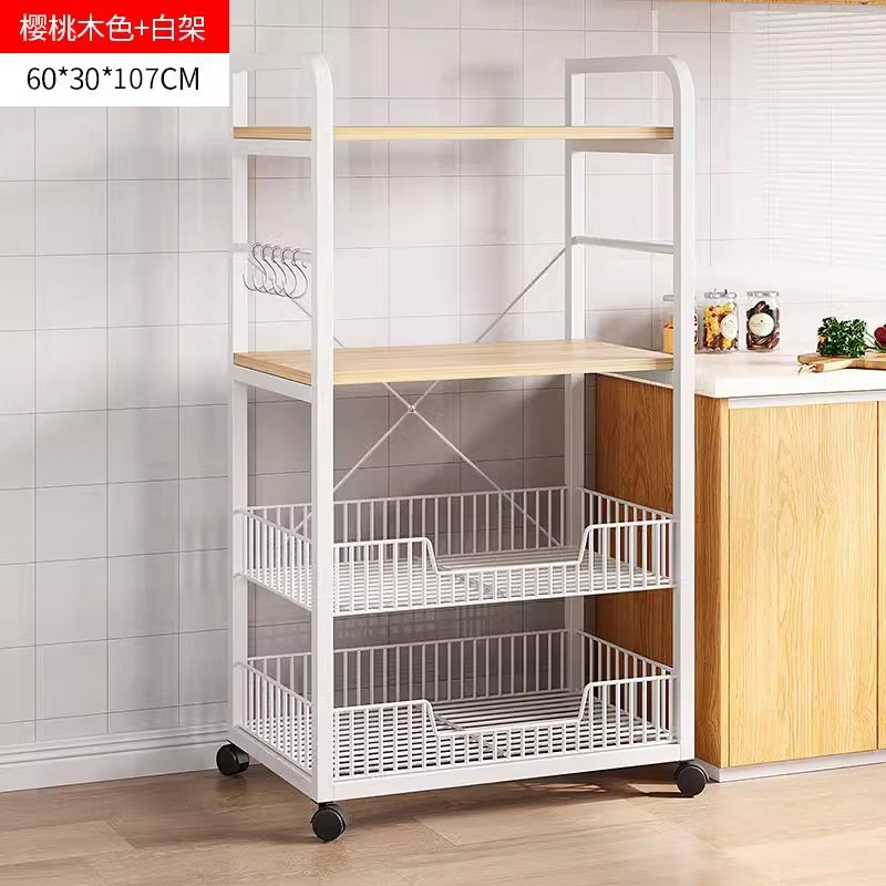 Estantería estante piso juguete imagen libro snack estante de almacenamiento móvil de hierro multifuncional niños estantería en casa