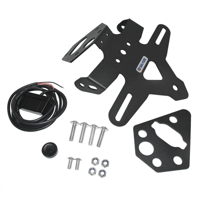 Suitable for Triumph Daytona 675 / R 13-17 Modified Motorcycle Short Tail License Plate Holder Rear License Plate Holder (Nömrə qabı) - black