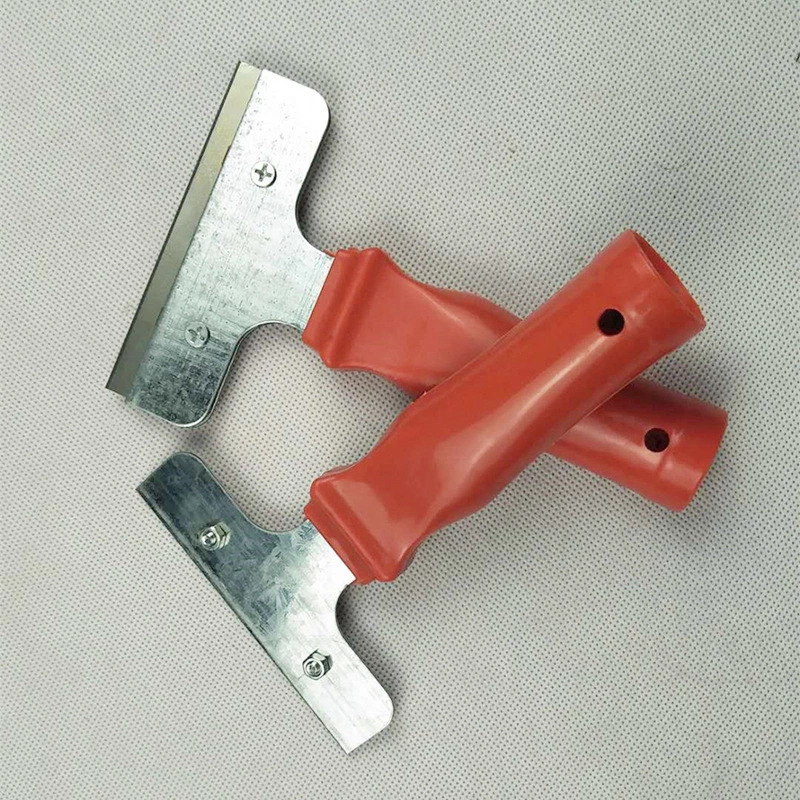 Pala de limpieza de suministro directo de fábrica pequeña manija roja pala pequeña Limpieza de costura de belleza pala de limpieza profesional