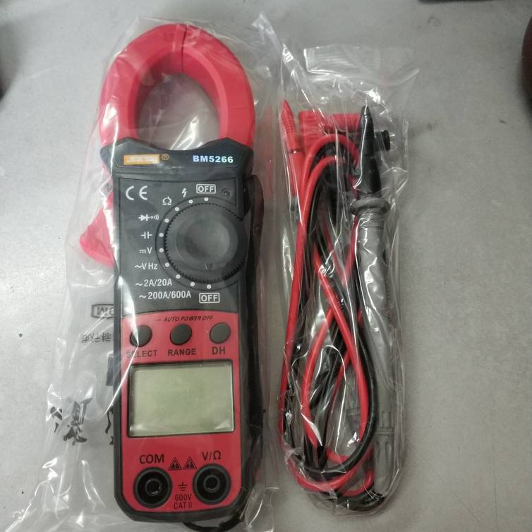 SZBJ滨江钳形电流表BM5266带电容测量 制冷检修工具