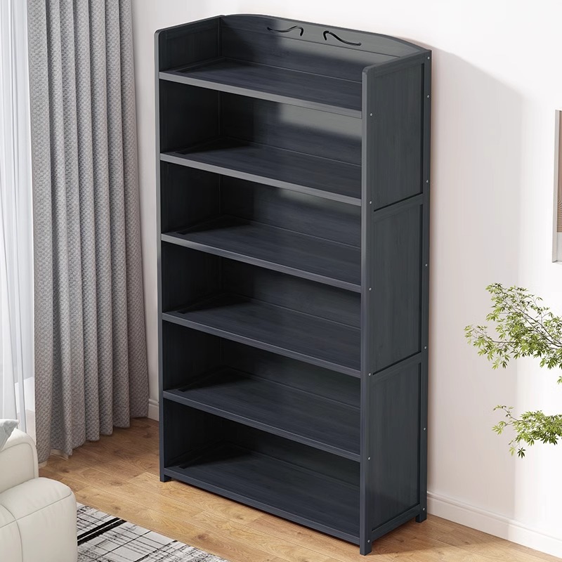 Solid wood bookshelf shelf floor simple cabinet Wall living room multi-layer storage cabinet student storage home bookcase