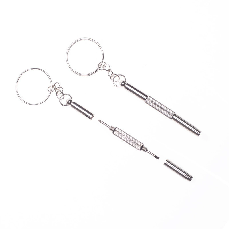 Многофункциональная отвертка для очков, часы, мини-отвертка, внутренняя 6-угловая крестовая отвертка, три в одном