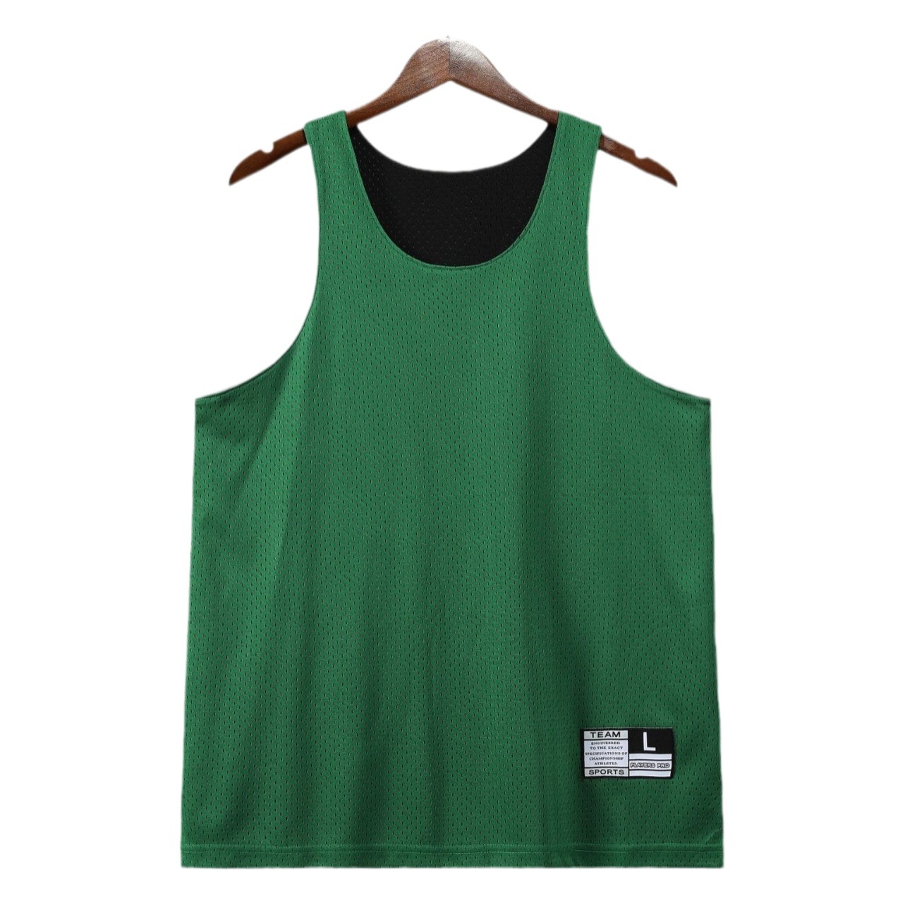 Summer mesh sports double-sided vest men's outdoor running marathon sleeveless training yoga sweat-absorbent quick-drying clothes