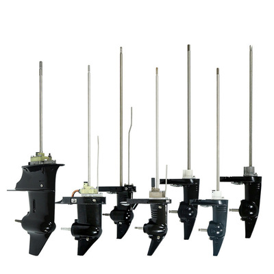 航凯船外机齿轮箱总成 钓鱼船推进器配件 充气船挂机发动机下箱体