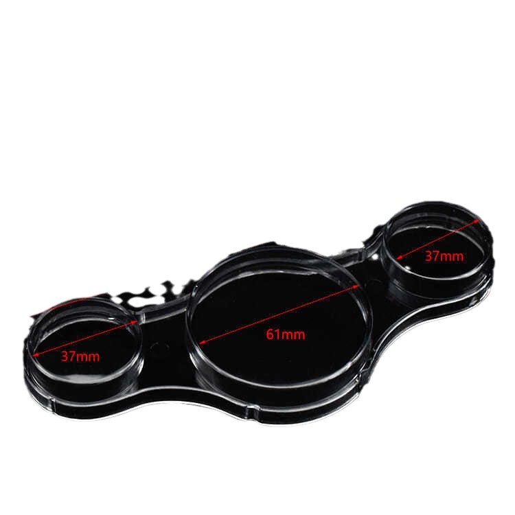 Motocicleta pedal coche eléctrico Turtle King batería coche Zuma LCD instrumento Shell código caso transparente cubierta de la cáscara Accesorios