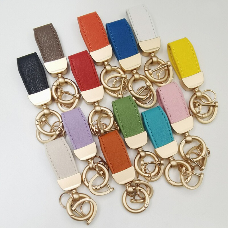 French cute metal key chain exquisite small gift key chain key ring jewelry pendant car key pendant