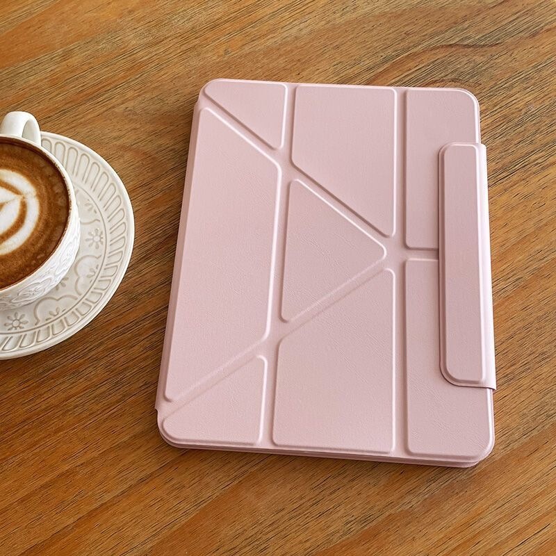 Suitable for Ipad11 Protective Case Air7 Tablet Case 10.9inch with Buckle Pro13 Anti-Fall 9Th Generation Foldable Full Protection