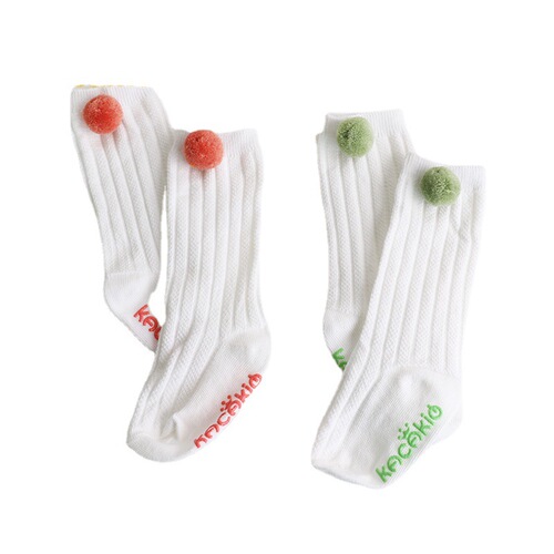 Children's mid-calf socks wholesale autumn and winter new ins solid color children's socks for men and women baby sweat-absorbent, deodorant and anti-slip class A cotton socks