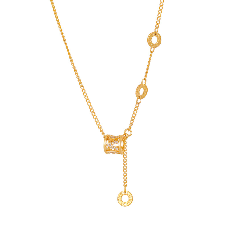 AMOR pequeña cintura hueco collar de diamantes pulsera de las mujeres de alto grado de aleación de cobre ZIRCON joyería cadena ajustable