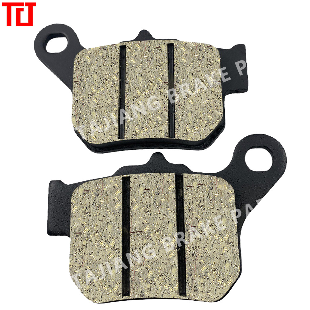 Disco de freno de disco de la motocicleta pastillas de freno de la motocicleta Placa de fricción bloque de freno de la motocicleta directa de fábrica
