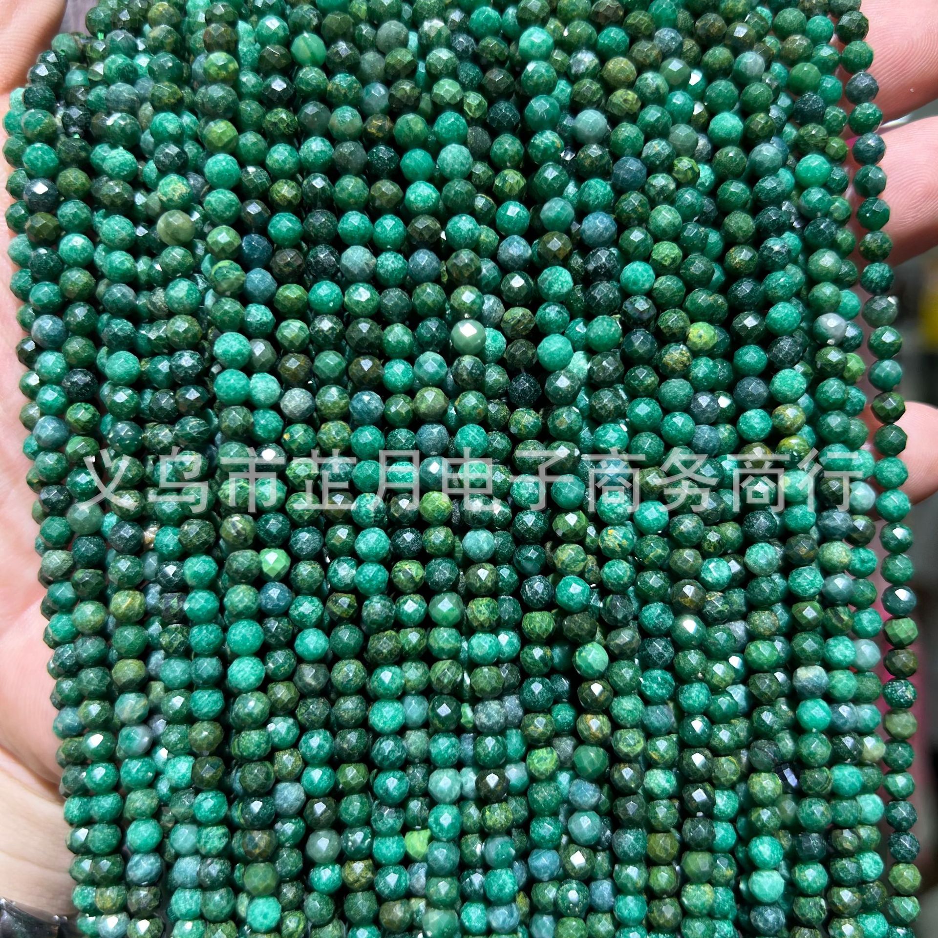 Pequeñas cuentas 2mm3mm4mm facetas todo tipo de ágata Cristal de piedra natural granos sueltos DIY joyería pulsera collar