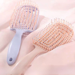 Large Loose Curly Wide-tooth Comb Same as the Viral Pork Rib Comb Styling Hairbrush for Women Home Use
