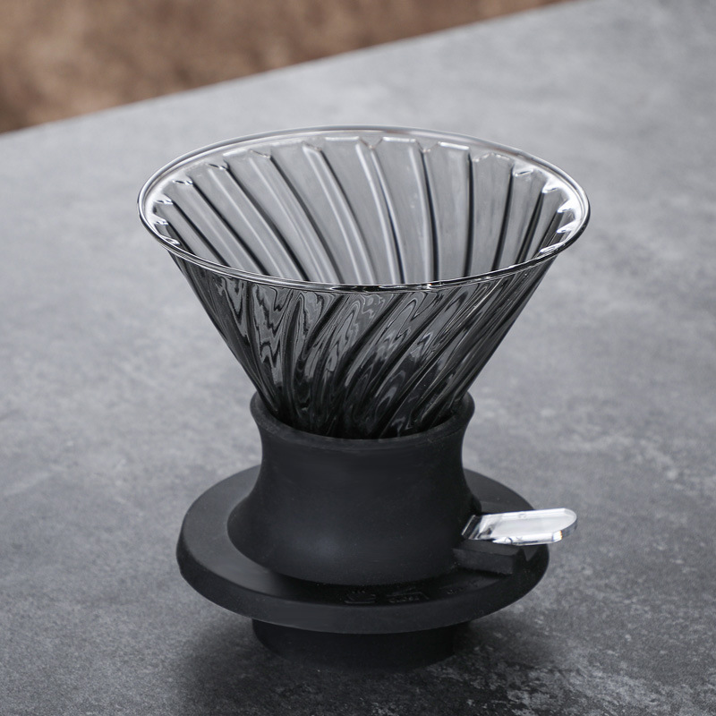 Smart Cup Coffee Dripper Hand-Brewed Coffee Set Coffee Glass Dripper Coffee Filter Filter Cup